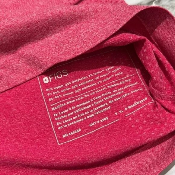 FIGS Salta Seamless Longsleeve Underscrub in Pink Size XS - Picture 6 of 8